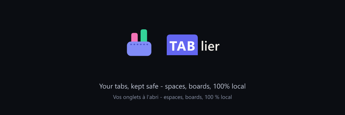 Aperçu de Tablier : espaces, boards de liens en colonnes